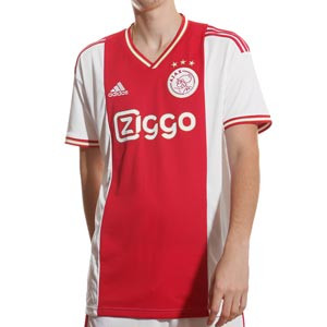 Camiseta adidas Ajax 2022 2023 - Camiseta primera equipación adidas del Ajax 2022 2023 - roja, blanca