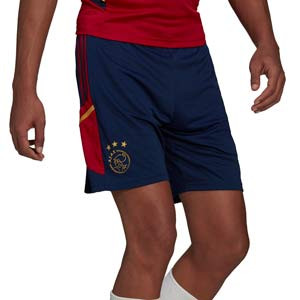 Short adidas Ajax entrenamiento - Pantalón corto de entrenamiento para jugadores adidas del Ajax - azul marino