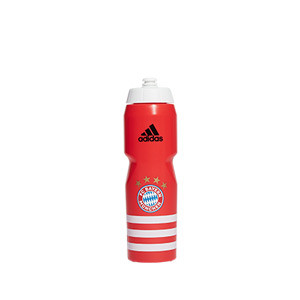 Botellín adidas Bayern 750 ml - Botellín adidas del FC Bayern de Múnich de 0,75 L - rojo