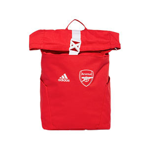 Mochila adidas Arsenal - Mochila de deporte adidas del Arsenal FC (44,5x30x13) cm - roja
