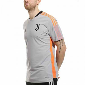 Camiseta adidas Juventus entrenamiento - Camiseta de entrenamiento adidas de la Juventus - gris