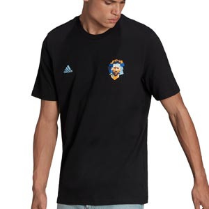 Camiseta adidas Messi Graphic - Camiseta de algodón adidas Messi - negra