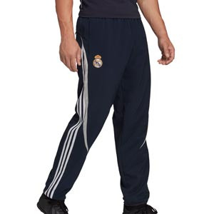 Pantalón adidas Real Madrid TeamGeist Woven - Pantalón largo de entrenamiento adidas del Real Madrid - azul marino