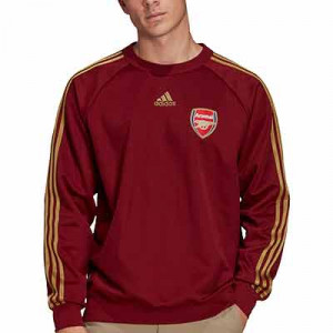 Sudadera adidas Arsenal TeamGeist - Sudadera de algodón adidas del Arsenal - granate