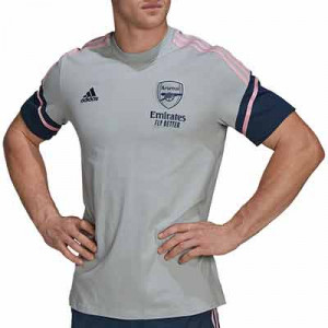 Camiseta adidas Arsenal entrenamiento - Camiseta de algodón adidas del Arsenal - gris
