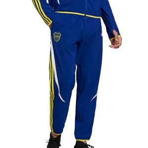 Pantalón adidas Boca Juniors TeamGeist Woven - Pantalón largo de entrenamiento adidas de Boca Juniors - azul