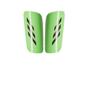 adidas X Training - Espinilleras de fútbol adidas con cintas de velcro - verdes