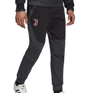 Pantalón adidas Juventus Travel - Pantalón de chándal de paseo adidas de la Juventus - gris