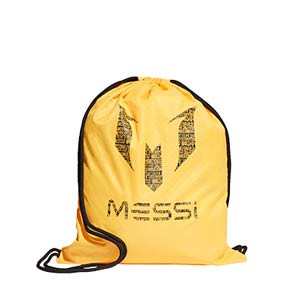 Gymbag adidas Messi - Mochila de cuerdas adidas de Lionel Messi - dorada