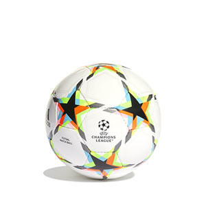 Balón adidas Champions 2022 2023 Pro Sala talla 62 cm - Balón de fútbol sala profesional adidas de la Champions League talla 62 cm - blanco, multicolor