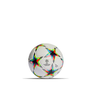 Balón adidas Champions 2022 2023 talla mini - Balón de fútbol adidas de la Champions League 2022 2023 talla mini - blanco, multicolor