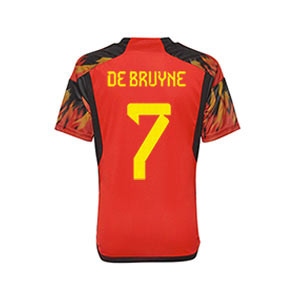 Camiseta adidas Bélgica De Bruyne niño 2022 2023