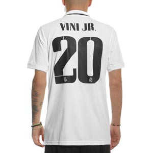 Camiseta adidas Real Madrid 2022 2023 Vini Jr - Camiseta primera equipación Vinicius Jr adidas Real Madrid CF 2022 2023 - blanca