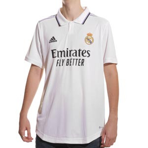Camiseta adidas Real Madrid 2022 2023 authentic - Camiseta primera equipación adidas auténtica Real Madrid CF 2022 2023 - blanca