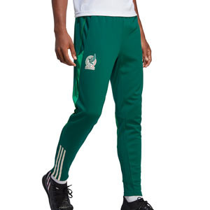 Pantalón adidas México entrenamiento - Pantalón largo de entrenamiento adidas de la selección mexicana - verde oscuro