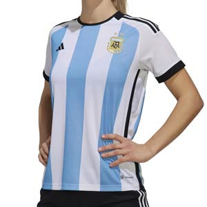 Camiseta adidas Argentina mujer 2022 2023 - Camiseta primera equipación de mujer adidas selección Argentina 2022 2023 - albiceleste