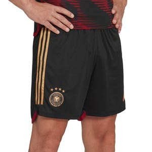 Short adidas 2a Alemania 2022 2023 - Pantalón corto segunda equipación adidas selección alemana 2022 2023 - negro