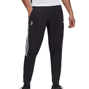 Pantalón adidas Juventus Woven - Pantalón largo de entrenamiento adidas de la Juventus - negro