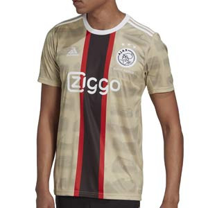 Camiseta adidas 3a Ajax 2022 2023 - Camiseta tercera equipación adidas x Daily Paper del Ajax 2022 2023 - beige