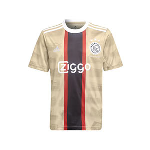 Camiseta adidas 3a Ajax niño 2022 2023 - Camiseta tercera equipación infantil adidas x Daily Paper del Ajax 2022 2023 - beige