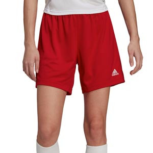 Short adidas Entrada 22 mujer - Pantalón corto de fútbol para mujer adidas - rojo