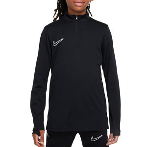 Sudadera Nike niño Dri-Fit Academy 25 - Sudadera infantil para entrenamiento de fútbol Nike - negra