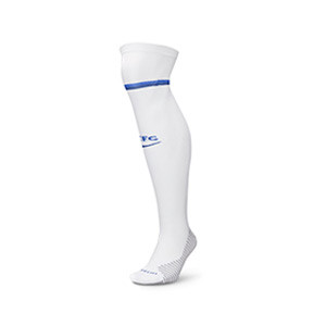 Medias Nike Chelsea 25 26 Strike - Medias de fútbol de la primera equipación Nike del Chelsea 2025 2026 - blancas