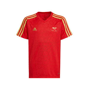 Camiseta adidas Salah niño - Camiseta infantil de manga corta adidas de Mohamed Salah - roja
