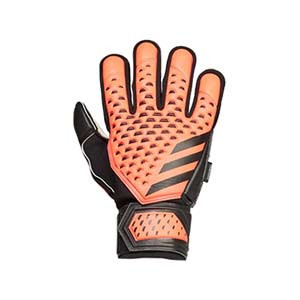adidas Predator Match FingerSave - Guantes de portero con protecciones adidas corte positivo - naranjas