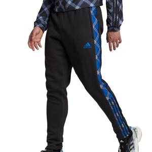 Pantalón adidas Tiro Winterized - Pantalón largo de fútbol adidas para invierno - negro, azul