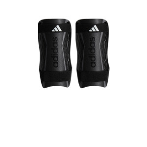 adidas Tiro Training J - Espinilleras de fútbol infantiles adidas con cintas de velcro - negras