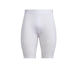 Mallas cortas adidas hombre Techfit - Mallas cortas compresivas adidas Techfit para hombre - blancas