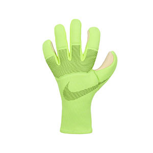 Nike GK Dynamic Fit - Guantes de portero Nike corte Grip 3 - verde flúor
