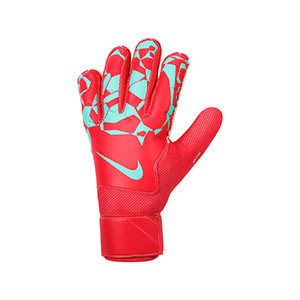 Nike GK Match - Guantes de portero Nike corte flat - rojos