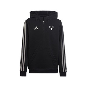 Sudadera adidas Messi Hoody niño - Sudadera con capucha infantil adidas de Leo Messi - negra