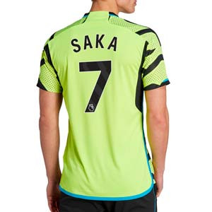 Camiseta adidas 2a Arsenal Saka 2023 2024 - Camiseta segunda equipación adidas del Arsenal de Bukayo Saka 2023 2024 - amarilla