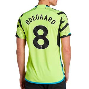 Camiseta adidas 2a Arsenal 0degaard 2023 2024 - Camiseta segunda equipación adidas del Arsenal de Martin Odegaard 2023 2024 - amarilla