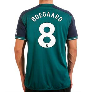 Camiseta adidas 3a Arsenal Odegaard 2023 2024 - Camiseta tercera equipacion adidas  Arsenal Odegaard 2023 2024 - verde