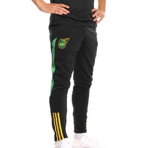 Pantalón adidas Jamaica entrenamiento - Pantalón largo de entrenamiento adidas de la selección jamaicana - negro