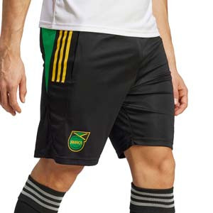 Short adidas Jamaica entrenamiento - Pantalón corto de entrenamiento adidas de la selección jamaicana - negro