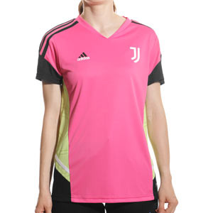 Camiseta adidas Juventus entrenamiento mujer - Camiseta de entrenamiento mujer adidas de la Juventus - rosa
