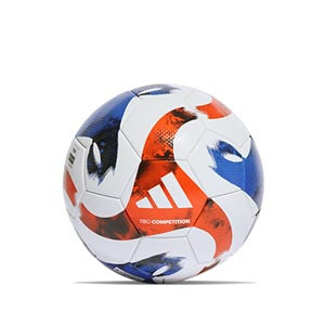 Balón adidas Tiro Competition talla 5 - Balón de fútbol adidas talla 5 - blanco, rojo