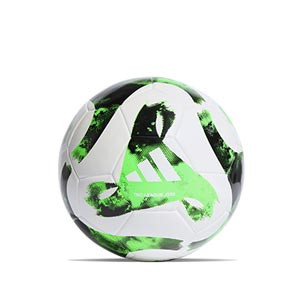 Balón adidas Tiro League talla 5 J350 - Balón de fútbol adidas talla 5 - blanco, verde lima