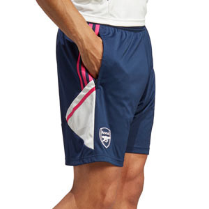 Short adidas Arsenal entrenamiento - Pantalón corto entrenamiento adidas del Arsenal - azul marino