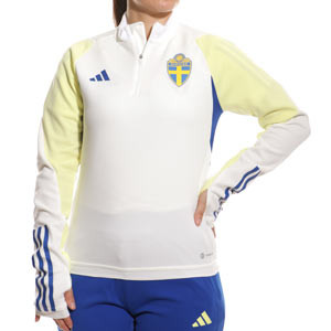 Sudadera adidas Suecia mujer entrenamiento - Sudadera adidas Suecia mujer entrenamiento - blanca