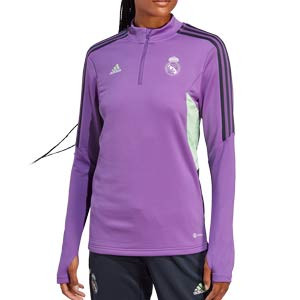 Sudadera adidas Real Madrid entrenamiento mujer
