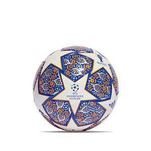 Balón adidas UCL League J350 Estambul talla 4 - Balón de fútbol de peso ligero infantil adidas de la Final de la Champions League de Estambul 2023 en talla 4 - azul, blanco