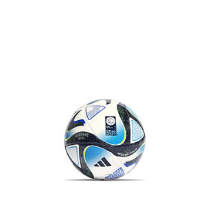 Balón adidas Oceaunz WWC talla mini - Mini balón de fútbol adidas del Mundial de fútbol femenino de 2023 en talla mini - blanco, azul celeste