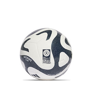 Balón adidas Oceaunz Club WWC talla 4 - Balón de fútbol adidas del Mundial de fútbol femenino de 2023 en talla 4 - blanco, azul marino