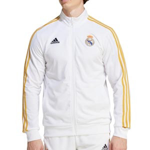 Chaqueta adidas Real Madrid DNA - Chaqueta de calle adidas del Real Madrid - blanca
